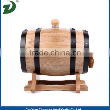 Oak Wood Wine Barrel Stands