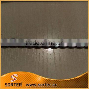 Curb Chain, Aluminum, Gunmetal Finish, 12x8mm photo-2