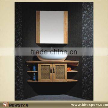 supply bathroom modern cabinet,rattan bar bathroom,splint cabinet