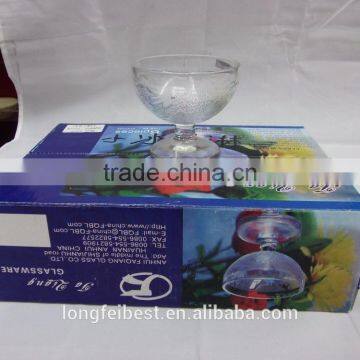 Hot sale glass cups for ice cream