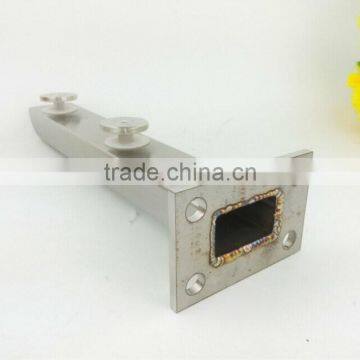 Square Hollow Glass Railing Post In Veranda/Stainless Steel Railing photo-2