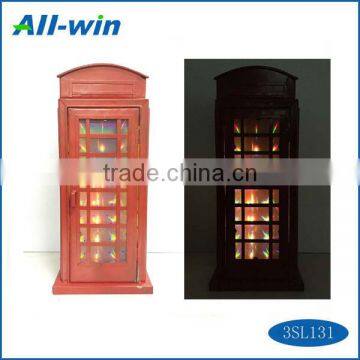 Telephone Box garden Solar Light