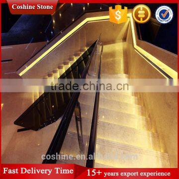 Hight Quality Decoration Jurassic Beige Marble Big Slabs photo-6