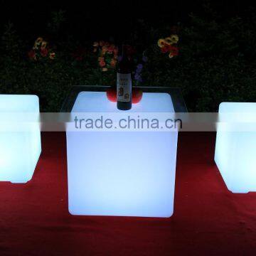 Night Club Lighting Illuminated Led Cube Table 80*80*80cm photo-5