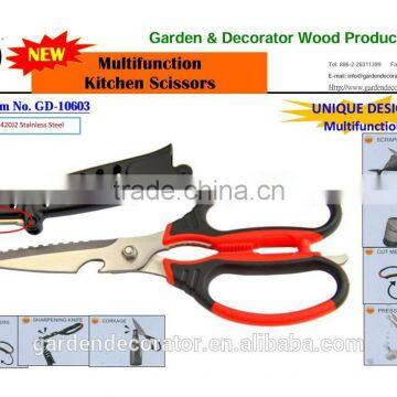 (GD-10603) Multifunction kitchen food Scissors
