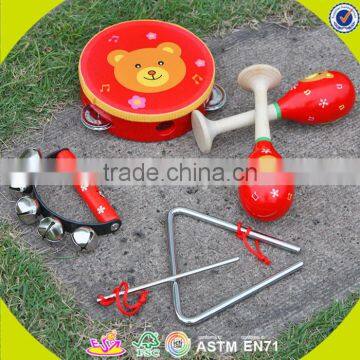 Wholesale Professional Preschool Wooden Musical Instrument Toy,wooden Percussion Set Toy for Children W07A089 photo-5