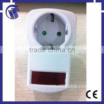 Intelligentized infrared remote control socket