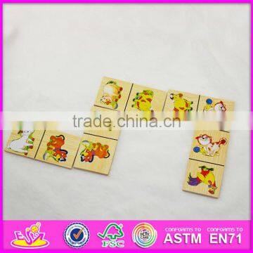 2016 New and Popular Children Wooden Mini Domino Toy WJ277619 photo-6