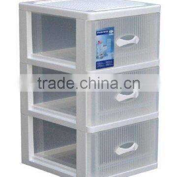 3 Drawer Stackable Cabinet