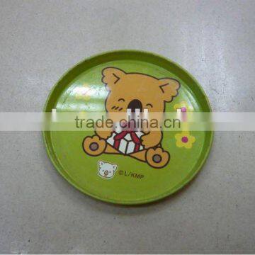 Round Tin Coaster for Cup