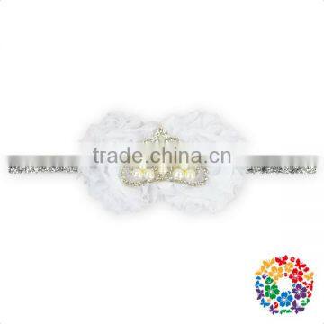 2016 Infant Floral Barefoot Sandals Kids Crown Sandals Simple Girls Stylish Sandals Wholesale photo-5