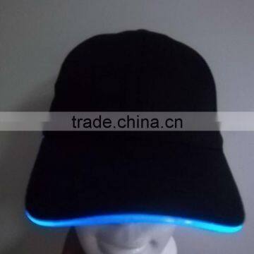 Cap With Built In Led Light Flashing Caps Fiber Optic Hats Led photo-3
