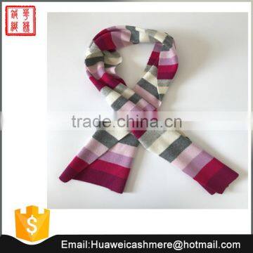 Baby Stripe cashmere baby scarf