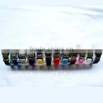 WHWB-8111345 Airline Buckle Silicone Watch Bracelet