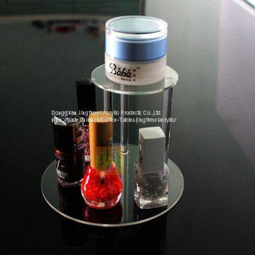 New Stylish Plastic Cosmetic Holder Crystal Makeup Stand Eyelash Display Holder photo-3