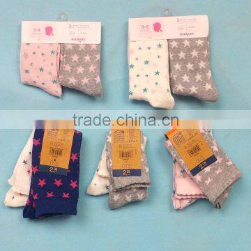 Girls Long Socks Stock 131115 photo-2