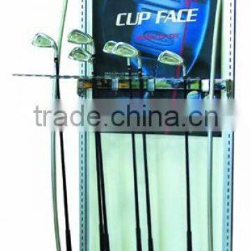 Posted Poster/ Opened Way Hold/silver Slotted Golf Club Display photo-1