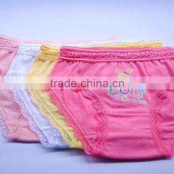 Girls brief lace underwear