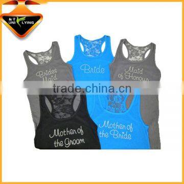 Women Sleeveless Tank Top,Sexy Bride Womens Custom Tank Top photo-2