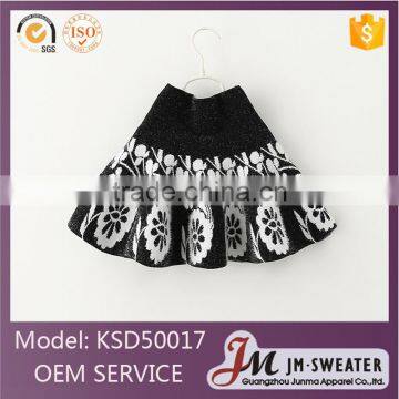 Fashion Formal Design High School Uniform Black Plaid Pleated Skirt photo-2