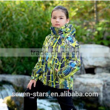 2017 3 in 1 Colorful Polyester Kids Varsity Jacket photo-4