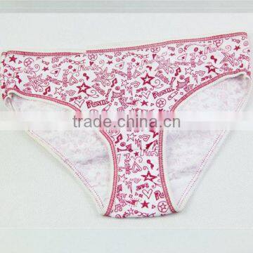 Girls Underwear With Water Print Three Color Underwera Kids Underwear photo-3