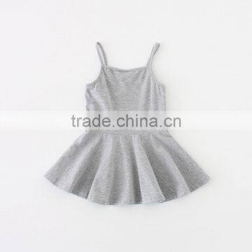 Latest New Design Cotton Spandex Infant Dresses Baby Little Girls Casual Summer Dresses photo-4