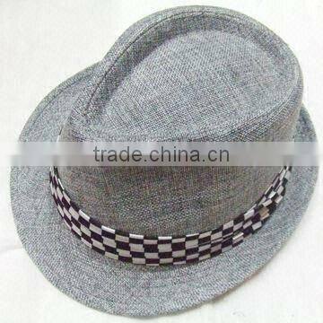 2012 Fashionable Design Fedora Hat with Customized Logos