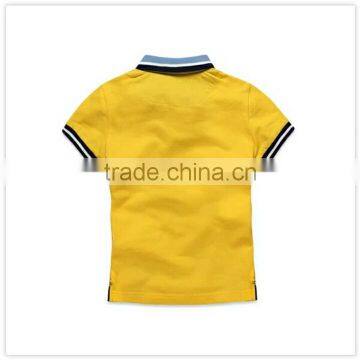 2016 Breathable Customizable Colourful Children Polo Shirt,soft Plain Polo Shirt photo-2