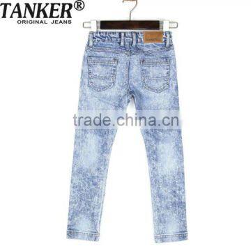 OEM/Wholesale HIGH-END100% Cotton In-style Kids Jeans photo-2