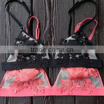 Runwaylover 5512 Sexy Ladies Embroider Sexy Lace Bra photo-5