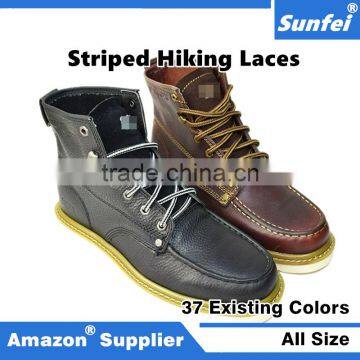 Customized Strong Round Fireman Military Boot Laces Manufacturer Provide Custom Service