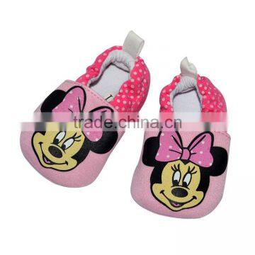 Adorable Mickey Face Printed Baby Shoes photo-5