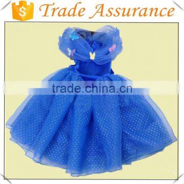 2015 Latest Children Party Cinderella Dresses for Girls,Cinderella Costume Kids Party Fancy Dress For Children's Day