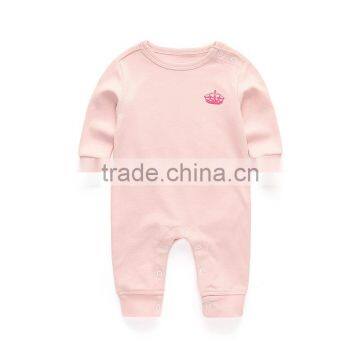 Wholesale Long Sleeve 100% Cotton Baby Romper Jumpsuit photo-2