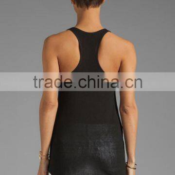 Ladies Jersey Black Tanks photo-2