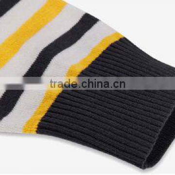 2017 Hot New Wool Boys Stripe Round Neck Pullover Custom Sweater for Men photo-5