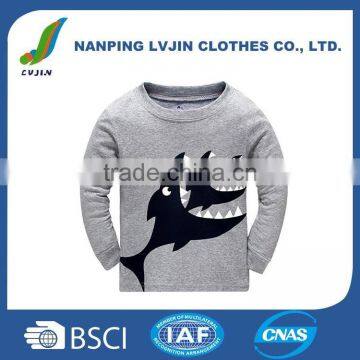 High Quality Toddler Boys Shark Pajama Set 2-7T photo-2