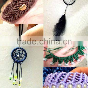 1 mm DIY Wax Rope /waxed Thread photo-4