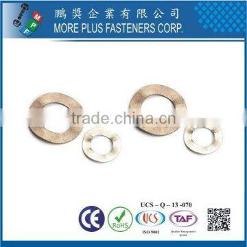 Taiwan Stainless Steel 18-8 Copper Brass Aluminum Curved Washer Curved Spring Washers Custom Curved Washers photo-6