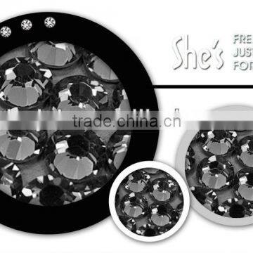 fashion costume clothing hot fix rhinestone motif