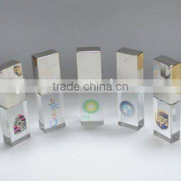 Promotional Gift Crystal Mini Usb Flash Drive USB For Company Gift photo-3