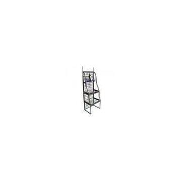 Retail Display Rack / shelving unit comprises 3 shelves for bottles display cases