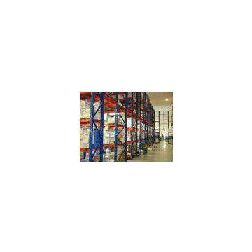 Multilayer 1.5m Depth Selective Pallet Racking System , Warehouse Pallet Storage Racks