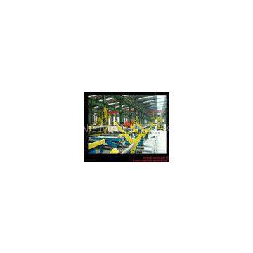 SAW Motorized Moving H Beam Welding Machine With Single Welding Arm 200 - 800mm Flange
