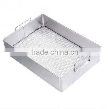 STAINLESS STEEL TRAY 6 1/2" (16.5cm) x 10" (25.5cm)