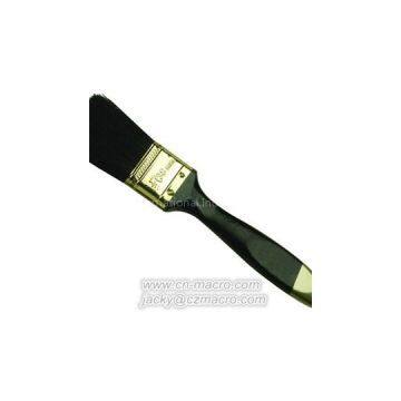 Paint Brush Pure Black Bristle with Wooden Handle