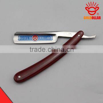 "GOLDOLLAR 200" stainless steel barber razor straight edge razor