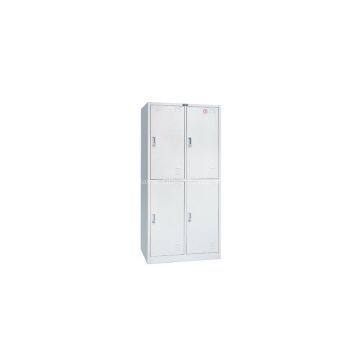 Steel bedroom wardrobe clothes cabinet