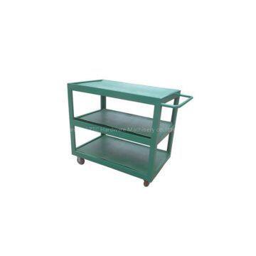 Heavy duty material warehouse trolley with non-slip mat RCA-0316